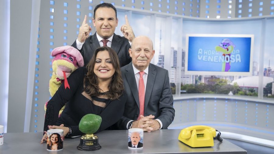 Fabíola Reipert,Reinaldo Gottino e Renato Lombardi