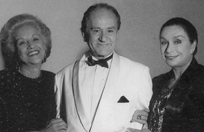 Vesúvia (Nair Bello), Bronco (Golias) e Helena (Renata Fronzi) em Bronco