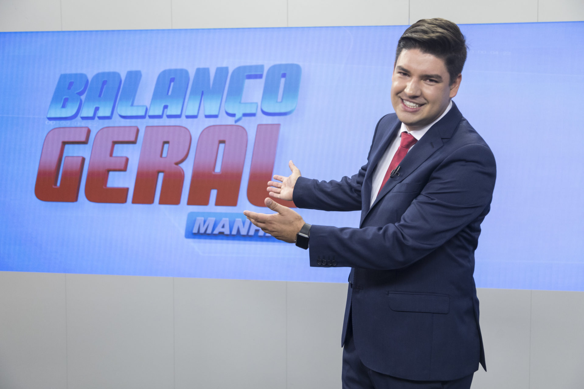 Bruno Peruka no Estúdio do Balanço Geral