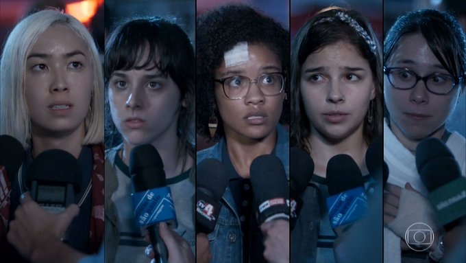 Cena do último capítulo de Malhação: Viva a Diferença, exibido nesta segunda