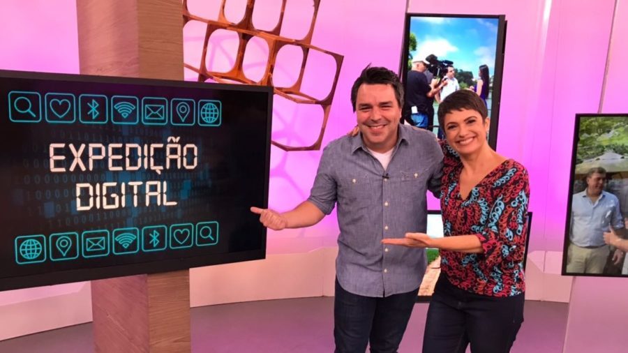Renato Cunha e Sandra Annemberg no Como Será?