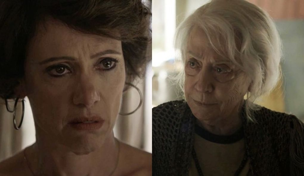 Diva (Bel Kutner) e Mercedes (Fernanda Montenegro) de O Outro Lado do Paraiso