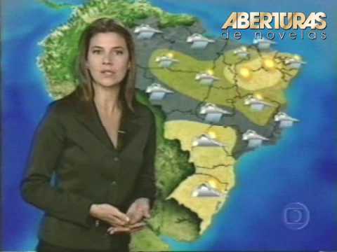 Fabiana Scaranzi é lembrada até hoje por seu trabalho sobre o clima na televisão (Divulgação/TV Globo) 