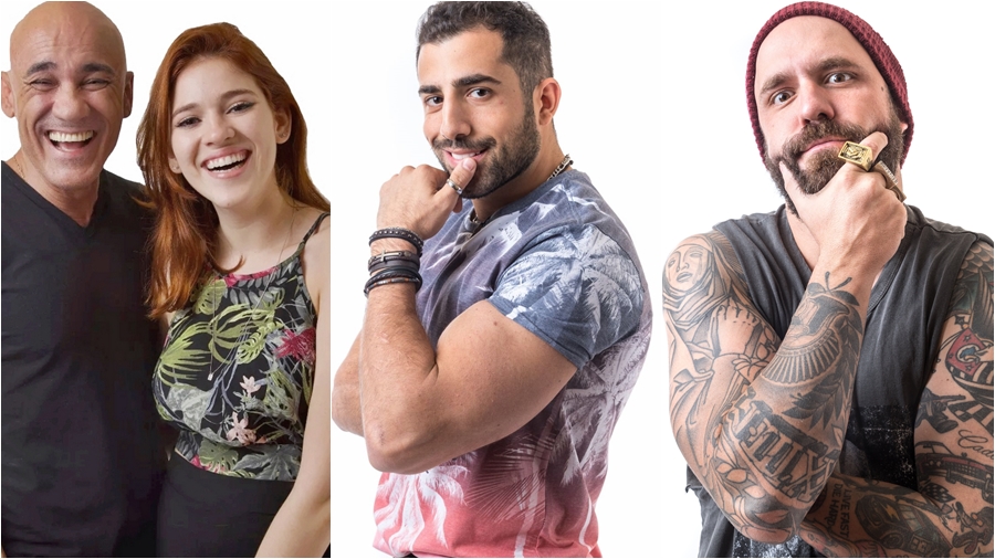 Família Lima, Kaysar e Caruso formam o paredão da semana no BBB18 (Divulgação)