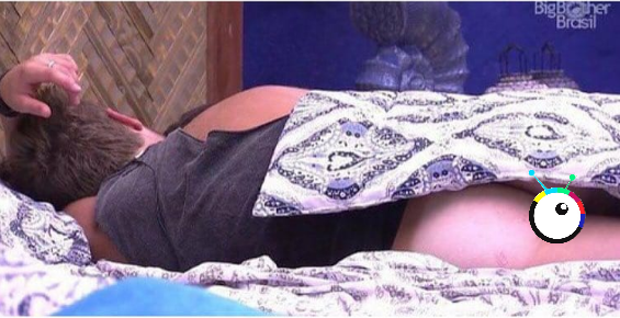 Breno deixa escapar o bumbum no BBB18 (Reprodução: TV Globo)