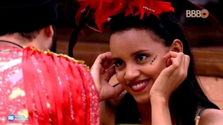 Gleici e Wagner conversam na cozinha do BBB18 (Divulgação)