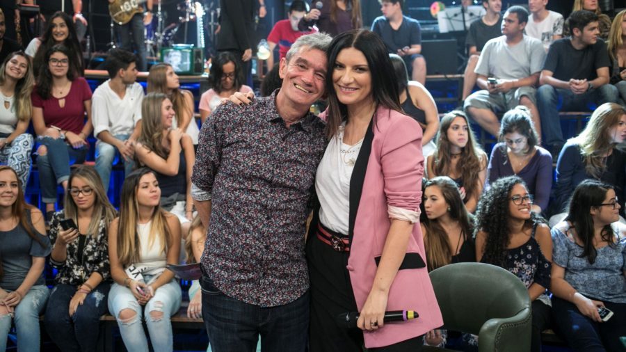 Laura Pausini, Serginho Groisman no Altas Horas