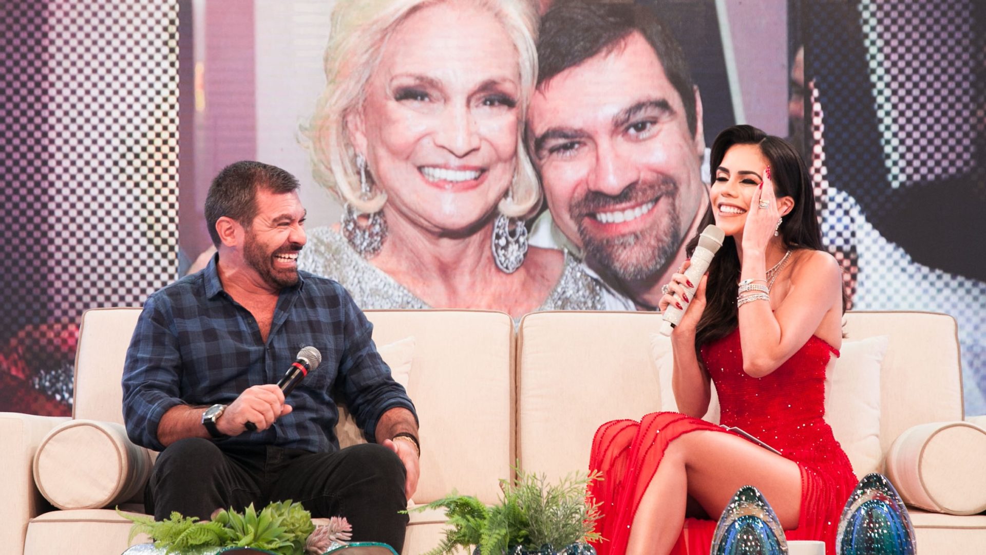 Marcello Camargo e Daniela Albuquerque no Sensacional