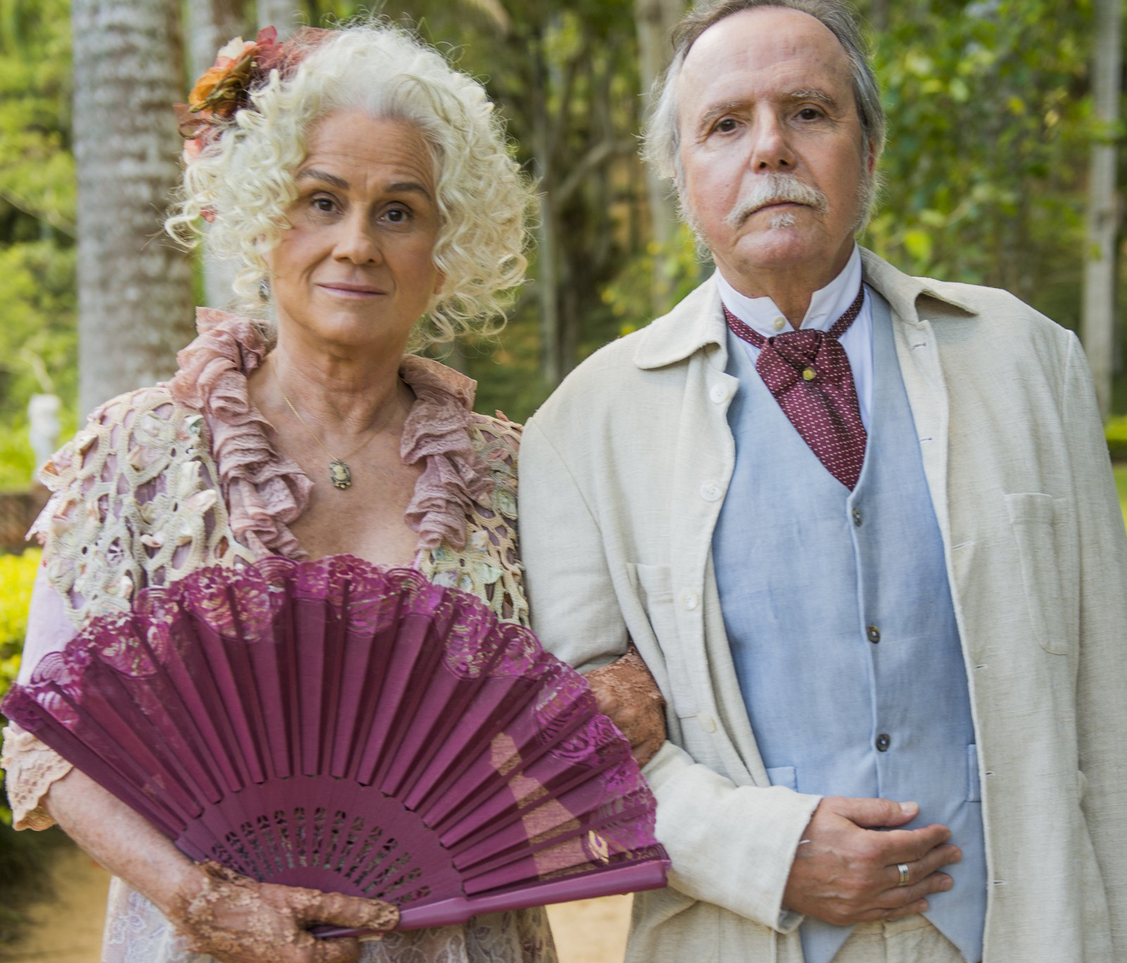 Vera Holtz e Tato Gabus Mendes integram elenco (Divulgação/TV Globo)