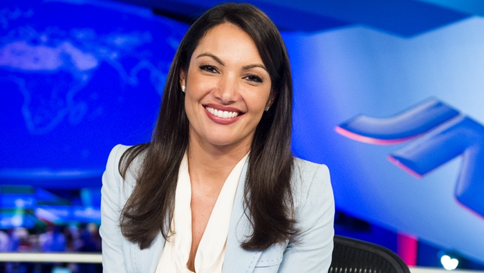 Patricia Poeta no Jornal Nacional