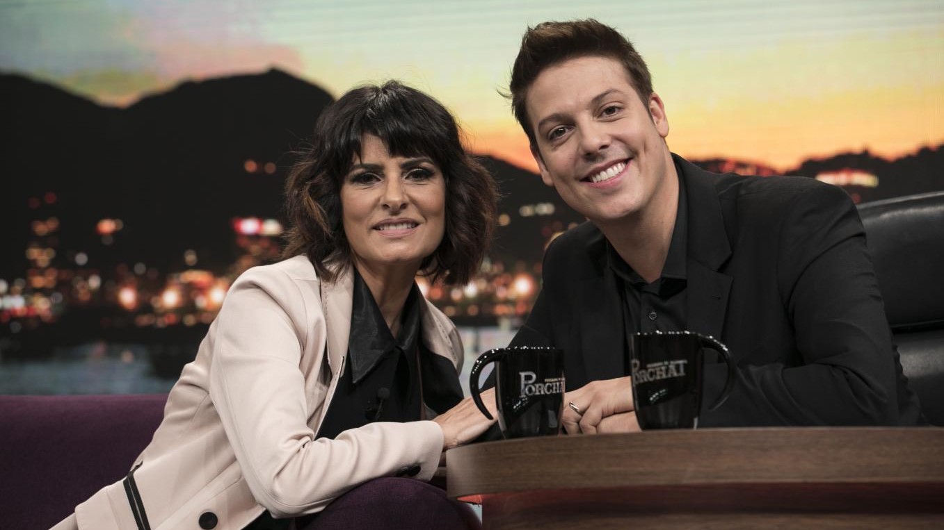 Fernanda Abreu no Programa do Porchat 