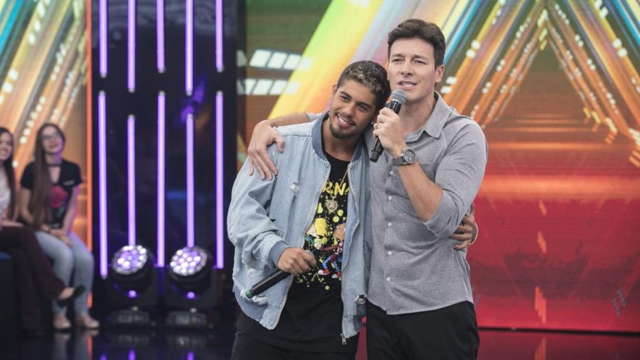 Zé Felipe e Rodrigo Faro no Hora do Faro