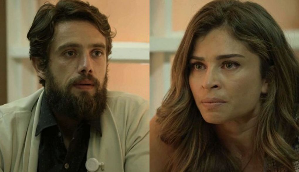 Renato (Rafael Cardoso) e Livia (Grazi Massafera) de O Outro Lado do Paraiso