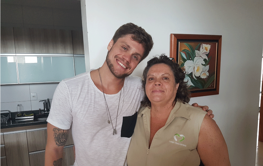 Maria Olívia e Breno do BBB18 (Reprodução: TV Globo)