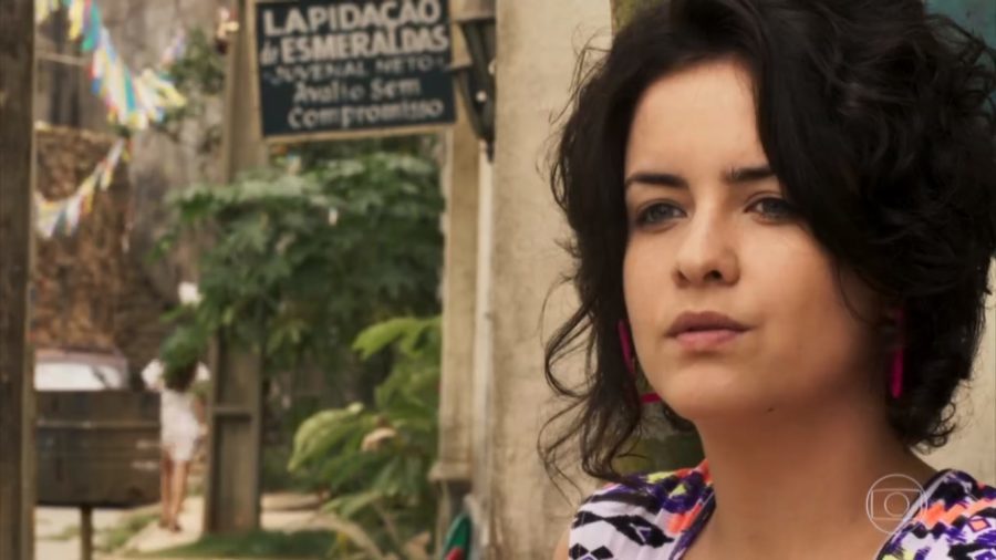 Sheila (Mariana Mendonça) em O Outro Lado do Paraíso