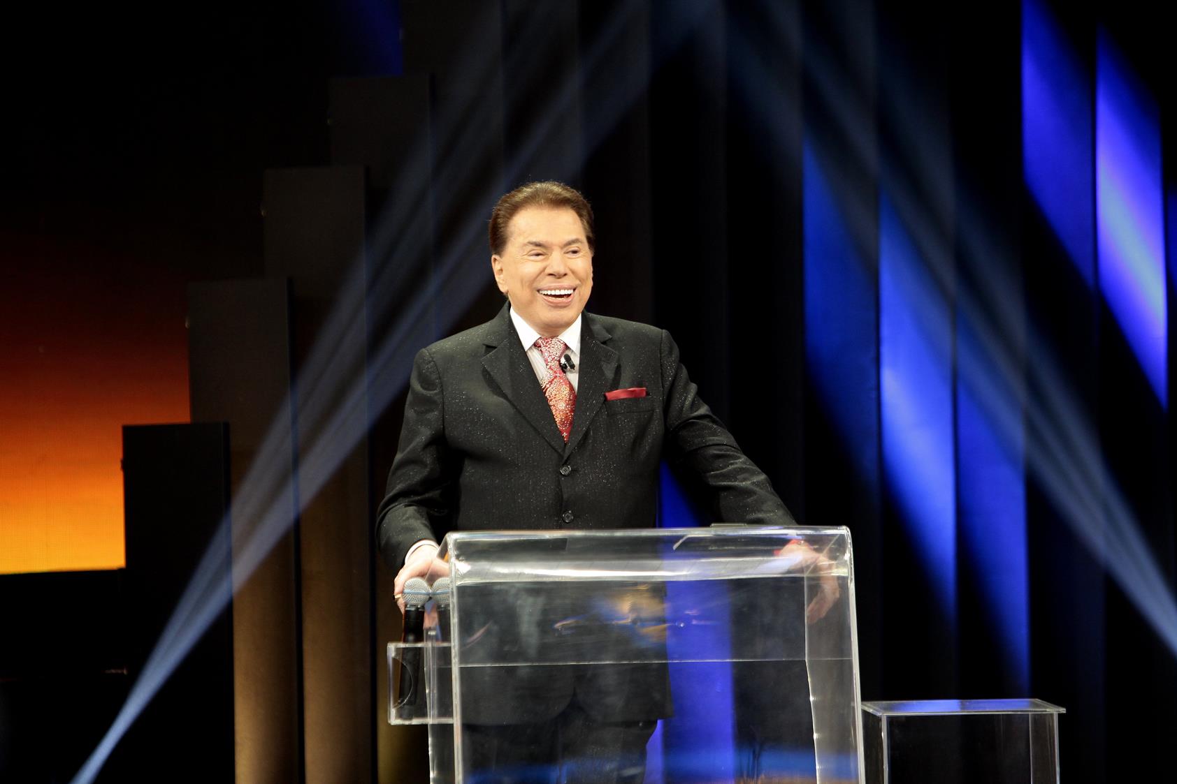 Silvio Santos comenda o Troféu Imprensa 2018