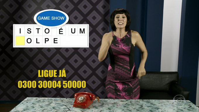 Tá no Ar zoa telegames da televisão brasileira