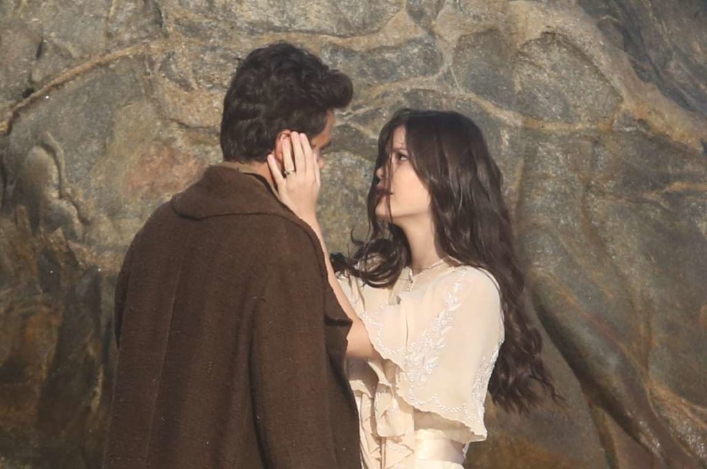 Gravação da cena do reencontro entre Maria Vitória e Vicente em Tempo de Amar