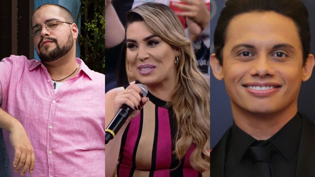 Tiago Abravanel, Naiara Azevedo e Silvero Pereira
