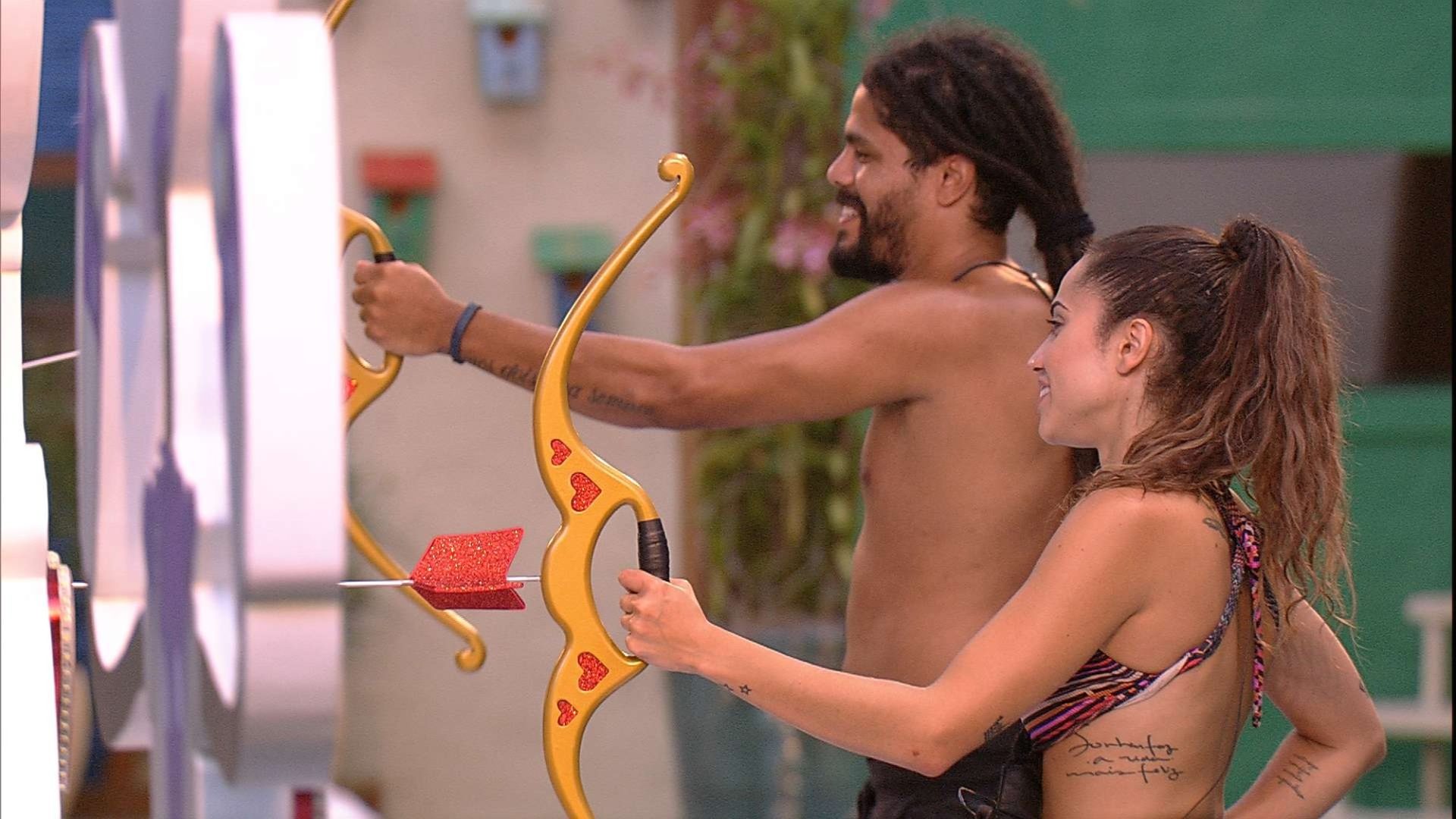 Viegas e Paula no BBB18