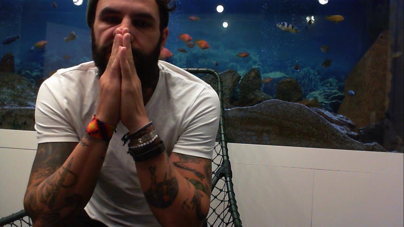 Wagner lamenta a saída de Gleici do BBB18 (Reprodução: TV Globo)