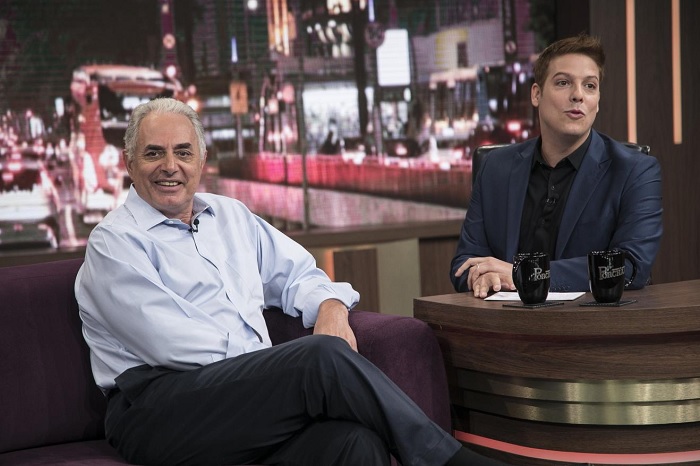 William Waack na volta do Programa do Porchat nesta segunda