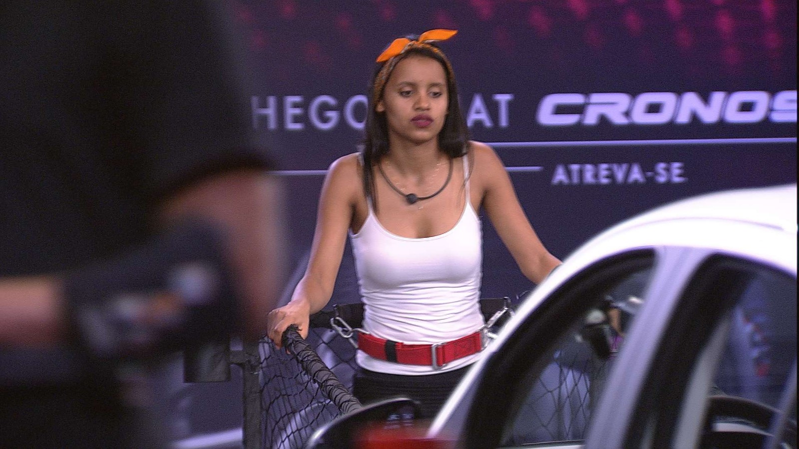 Gleici participa de prova de resitência no BBB18 (Reprodução: TV Globo)