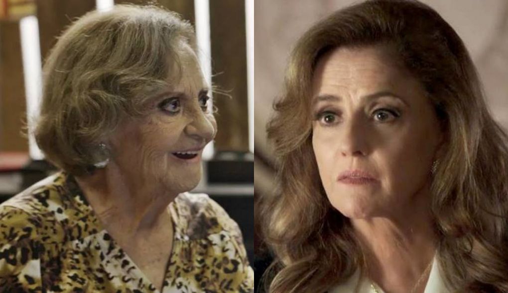 Caetana (Laura Cardoso) e Sophia (Marieta Severo) de O Outro Lado do Paraiso