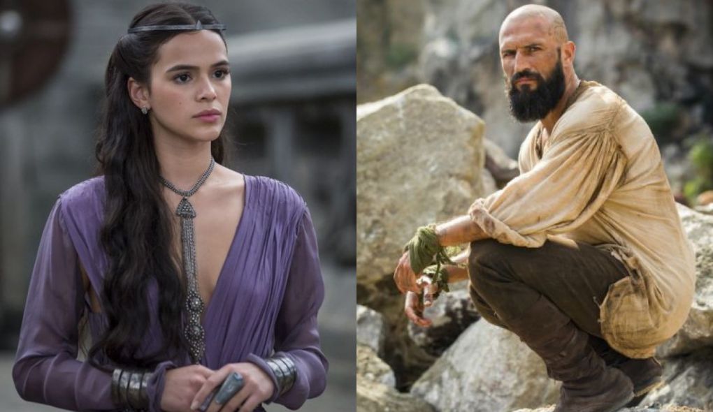 Catarina (Bruna Marquezine) e Constantino (Jose Fidalgo) de Deus Salve o Rei