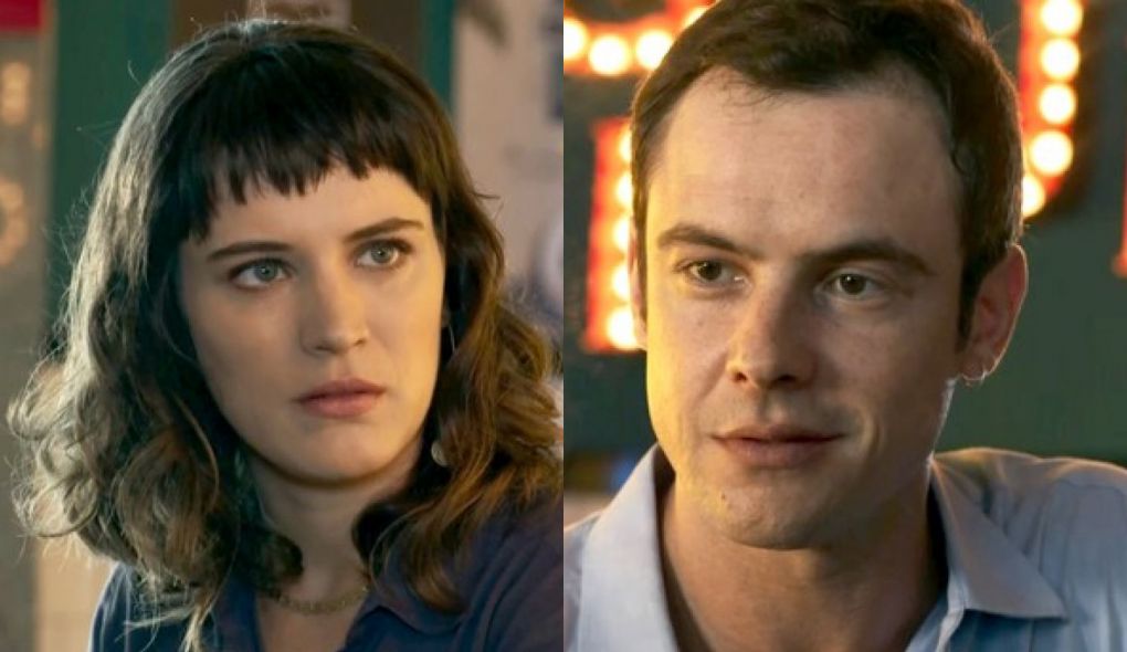 Clara (Bianca Bin) e Gael (Sergio Guize) de O Outro Lado do Paraiso