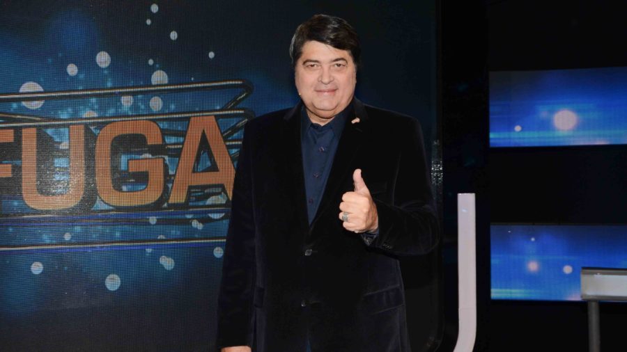 Datena no lançamento de seu novo programa Agora é com Datena