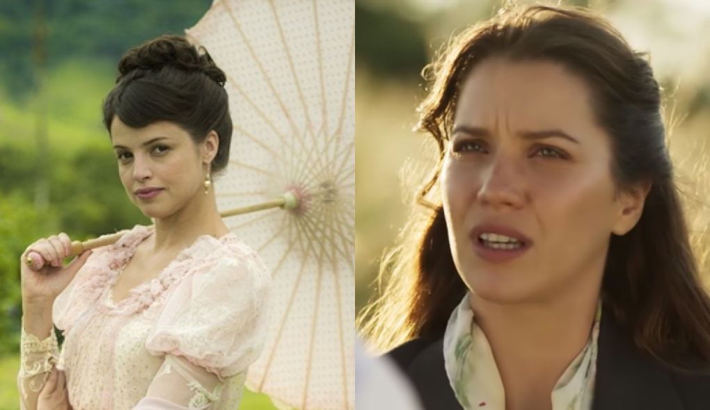 Ema (Agatha Moreira) e Elisabeta (Nathalia Dill) de Orgulho e Paixao