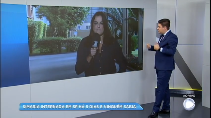 Fabíola Reipert no SP no Ar, de Bruno Peruka, na Record
