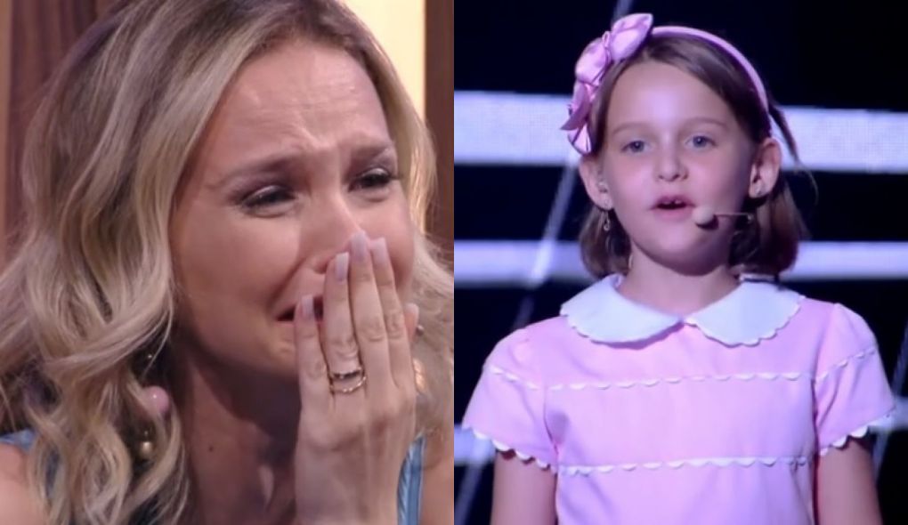 Fernanda Rodrigues e a filha, Luisa, no Tamanho Familia