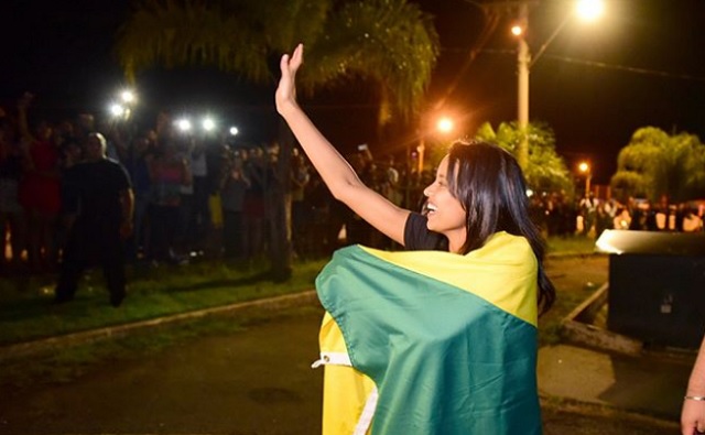 Gleici, vencedora do BBB18, em Rio Branco