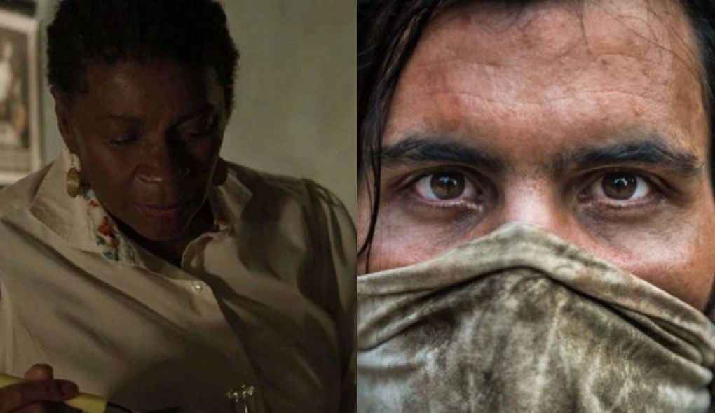 Grande Mae (Zeze Motta) e Mariano (Juliano Cazarre) de O Outro Lado do Paraiso