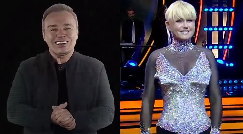 Gugu e Xuxa na final do Dancing Brasil