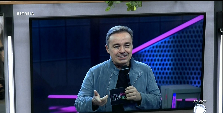 Gugu Liberato na estreia do Power Couple Brasil