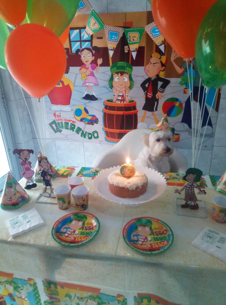 Iggy comemorou os dois anos com festa que teve como tema a Turma do Chaves