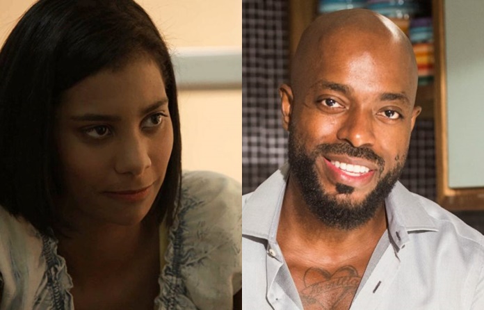 Irene (Luciana Fernandes) e Radu (Thiago Tomé) em O Outro Lado do Paraíso
