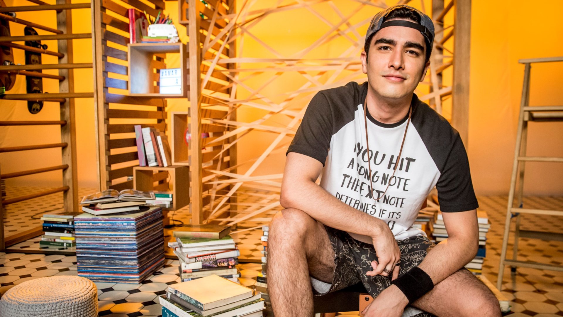 Hugo (Leonardo Bittencourt) em Malhação: Vidas Brasileiras