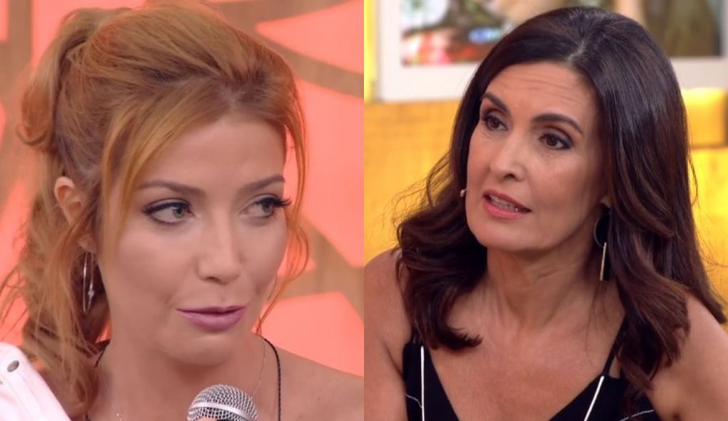 Luiza Possi e Fatima Bernardes no Encontro