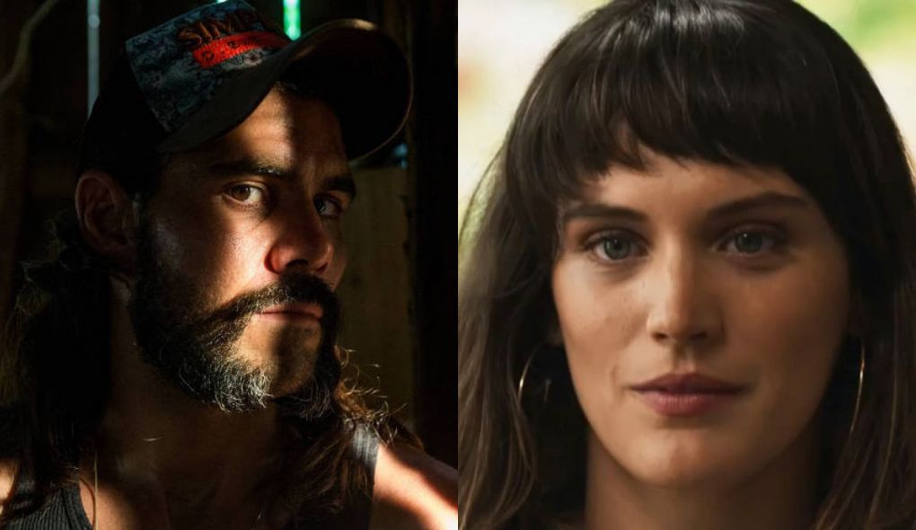 Mariano (Juliano Cazarre) e Clara (Bianca Bin) de O Outro Lado do Paraiso