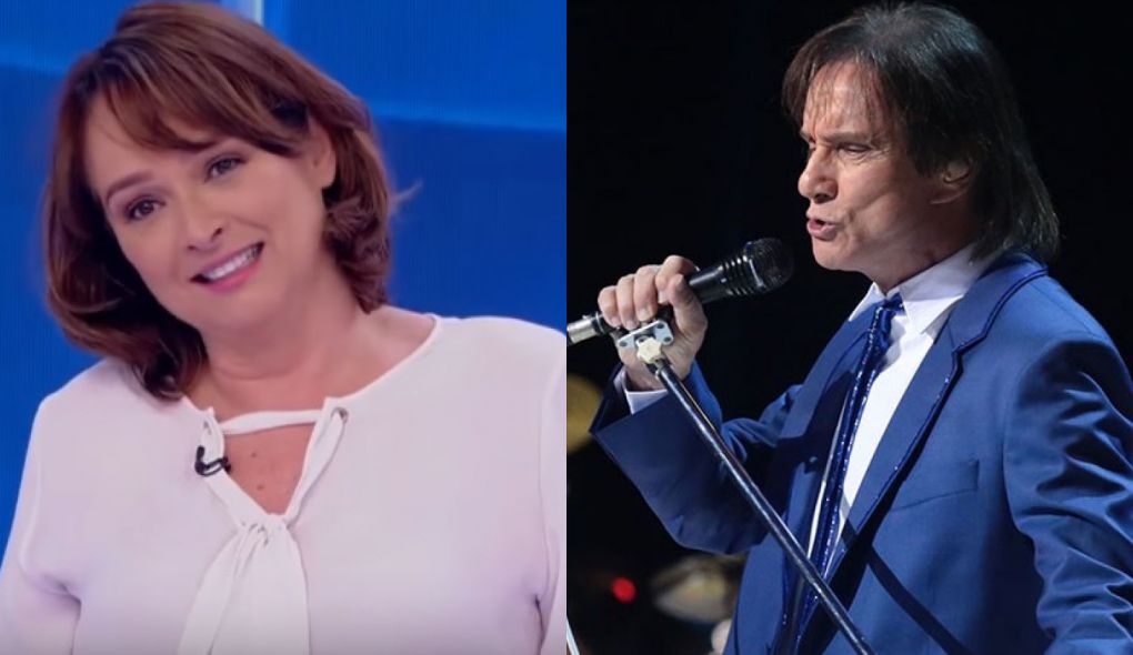 Myrian Rios e Roberto Carlos