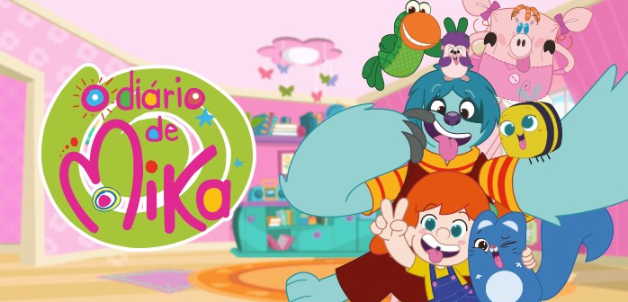 A animação O Diário de Mika concorreu ao Emmy Kids Awards (Reprodução: Supertoons)