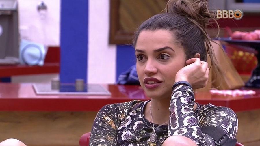 Paula reclama de Ayrton no BBB18 (Divulgação)