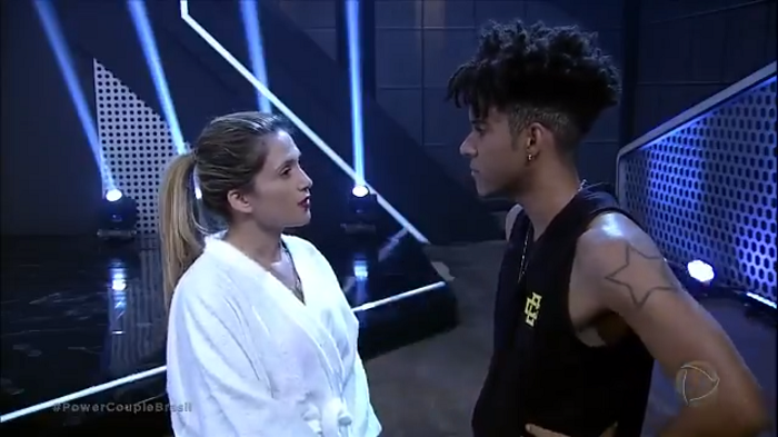 Primeiro barraco do Power Couple Brasil