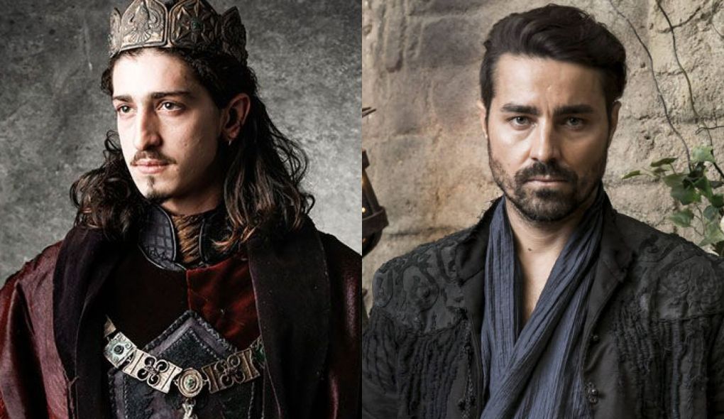 Rodolfo (Johnny Massaro) e Virgilio (Ricardo Pereira) de Deus Salve o Rei
