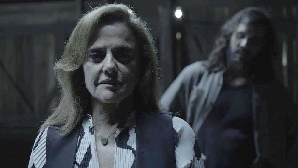 Sophia (Marieta Severo) e Mariano (Juliano Cazarre) de O Outro Lado do Paraiso