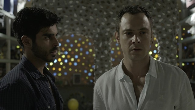 Xodo (Anderson Tomazini) e Gael (Sergio Guize) de O Outro Lado do Paraiso